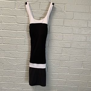 Lululemon Black and White Tennis Dress